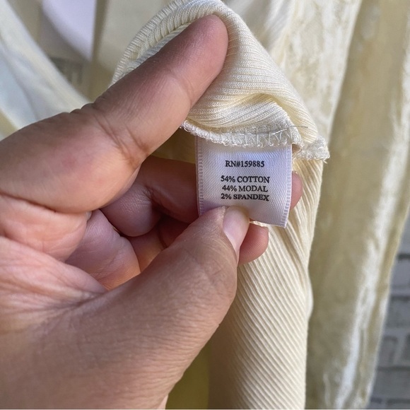 Bobi Los Angeles Raglan Surplice Top - Picture 7 of 8